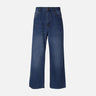 WOMEN BAGGY WIDE PANT JEANS
