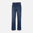 WOMEN STRAIGHT MID WAIST PANT JEANS