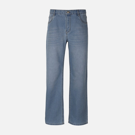 WOMEN STRAIGHT MID WAIST PANT JEANS