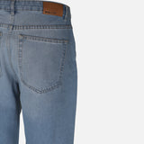 WOMEN STRAIGHT MID WAIST PANT JEANS