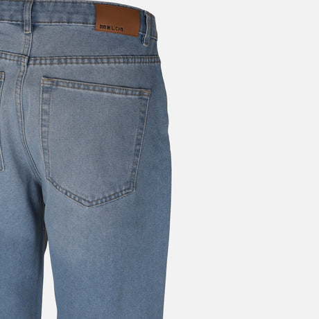 WOMEN STRAIGHT MID WAIST PANT JEANS