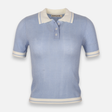 Women Knitted Polo T-Shirt Short Sleeve
