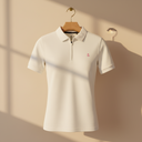 Women Basic Athleisure Polo T-Shirt