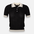 Women Knitted Polo T-Shirt Short Sleeve