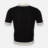 Women Knitted Polo T-Shirt Short Sleeve