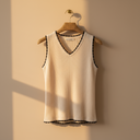Women Crochet Knit Sleeveless Top