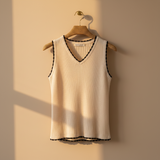 Women Crochet Knit Sleeveless Top