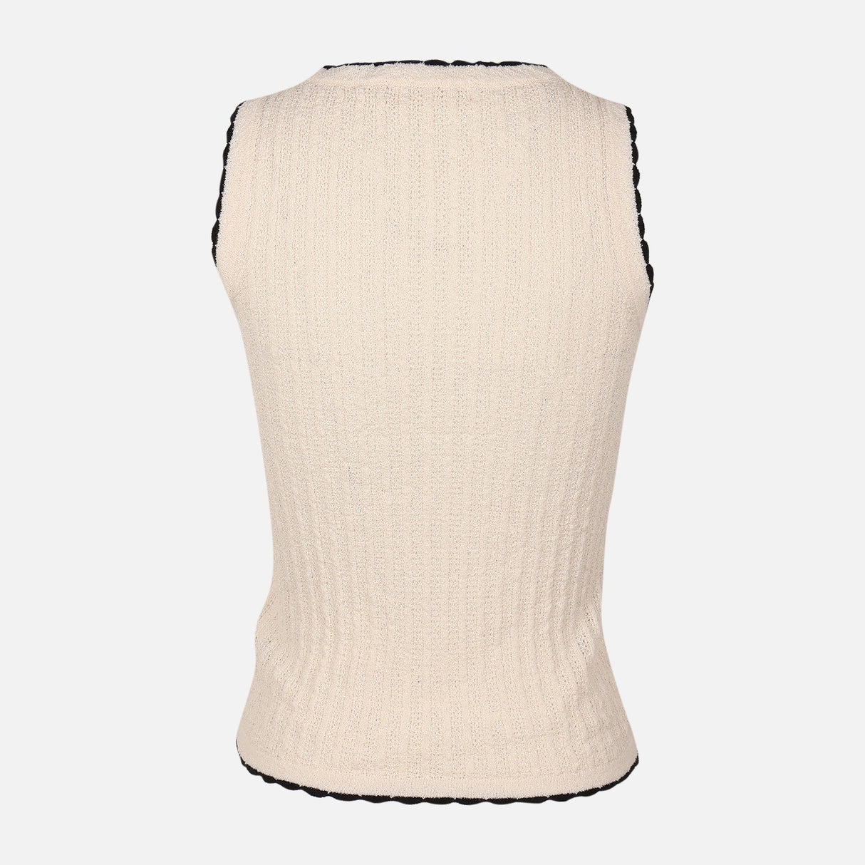 Women Crochet Knit Sleeveless Top