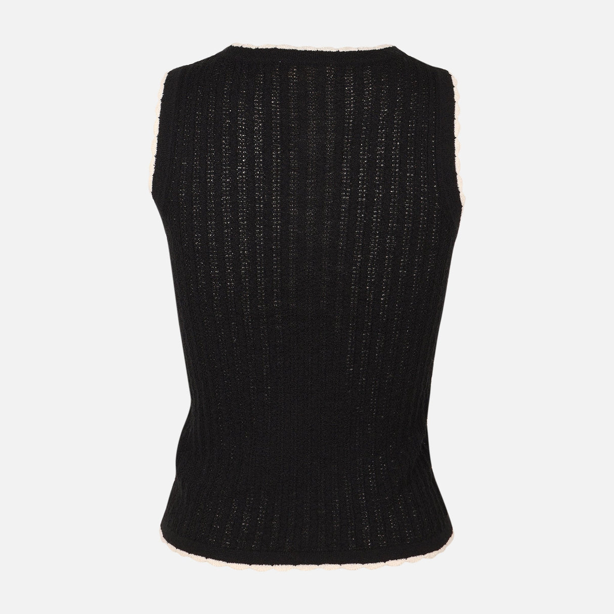 Women Crochet Knit Sleeveless Top