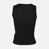 Women Crochet Knit Sleeveless Top