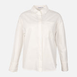 Women Oversize Lace Pocket Shirt