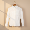 Women Oversize Lace Pocket Shirt