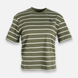 Women Loose Fit Striped T-Shirt