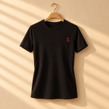 Women Basic Modal Blend Scoop Neck T-Shirt