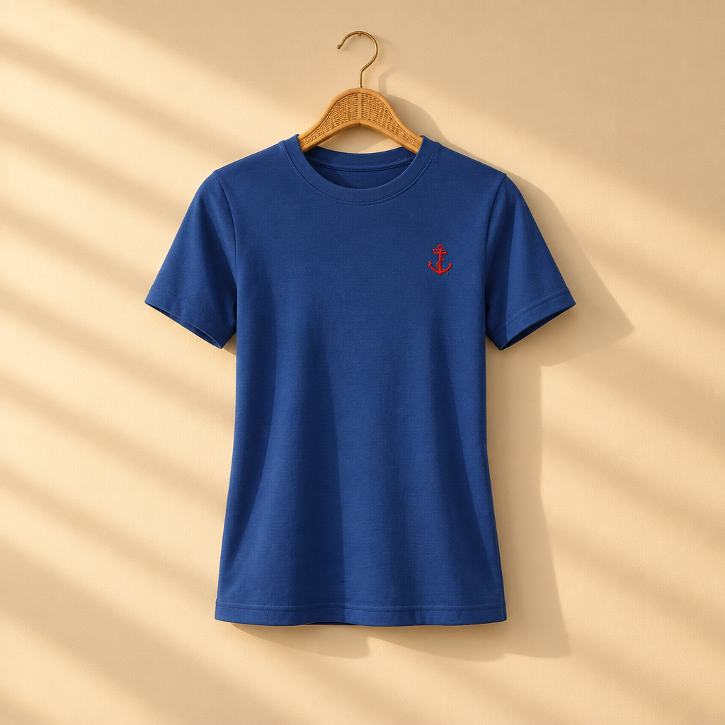 Women Basic Modal Blend Scoop Neck T-Shirt