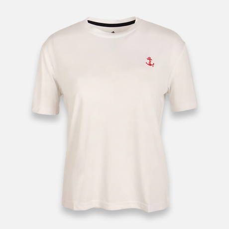 Women Basic Modal Blend Crew Neck T-Shirt