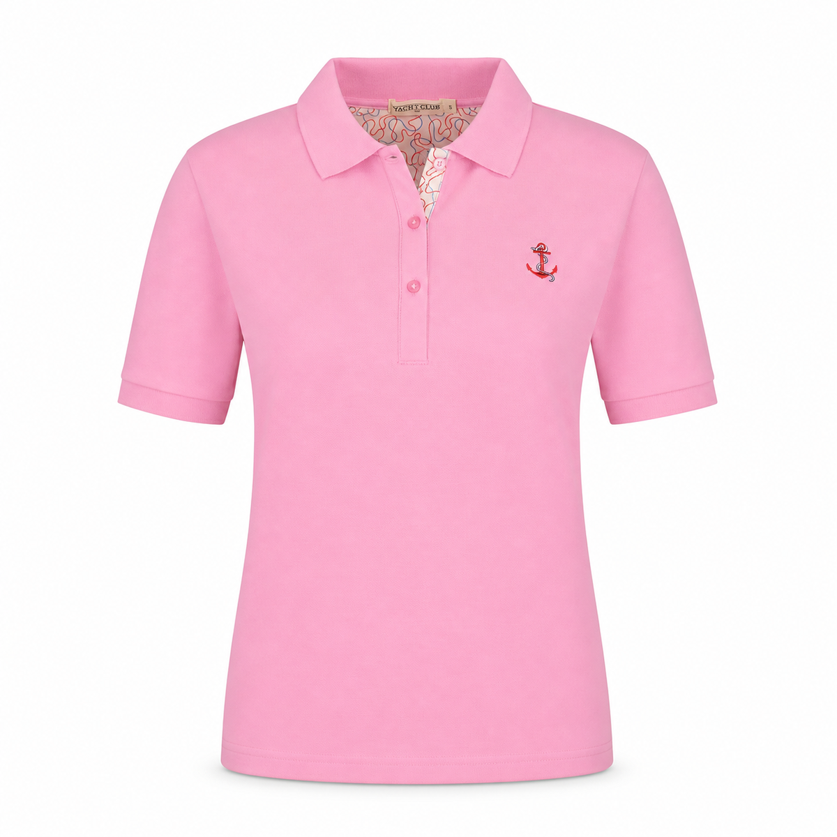 Women Basic Pique Polo T-Shirt
