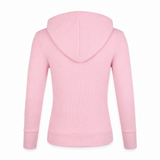 Women Waffle Zip-Up Hoodie