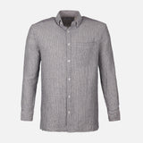Men Woven Plain Short Sleeve Shirt 