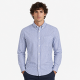 Men Striped Shirt Long Sleeve