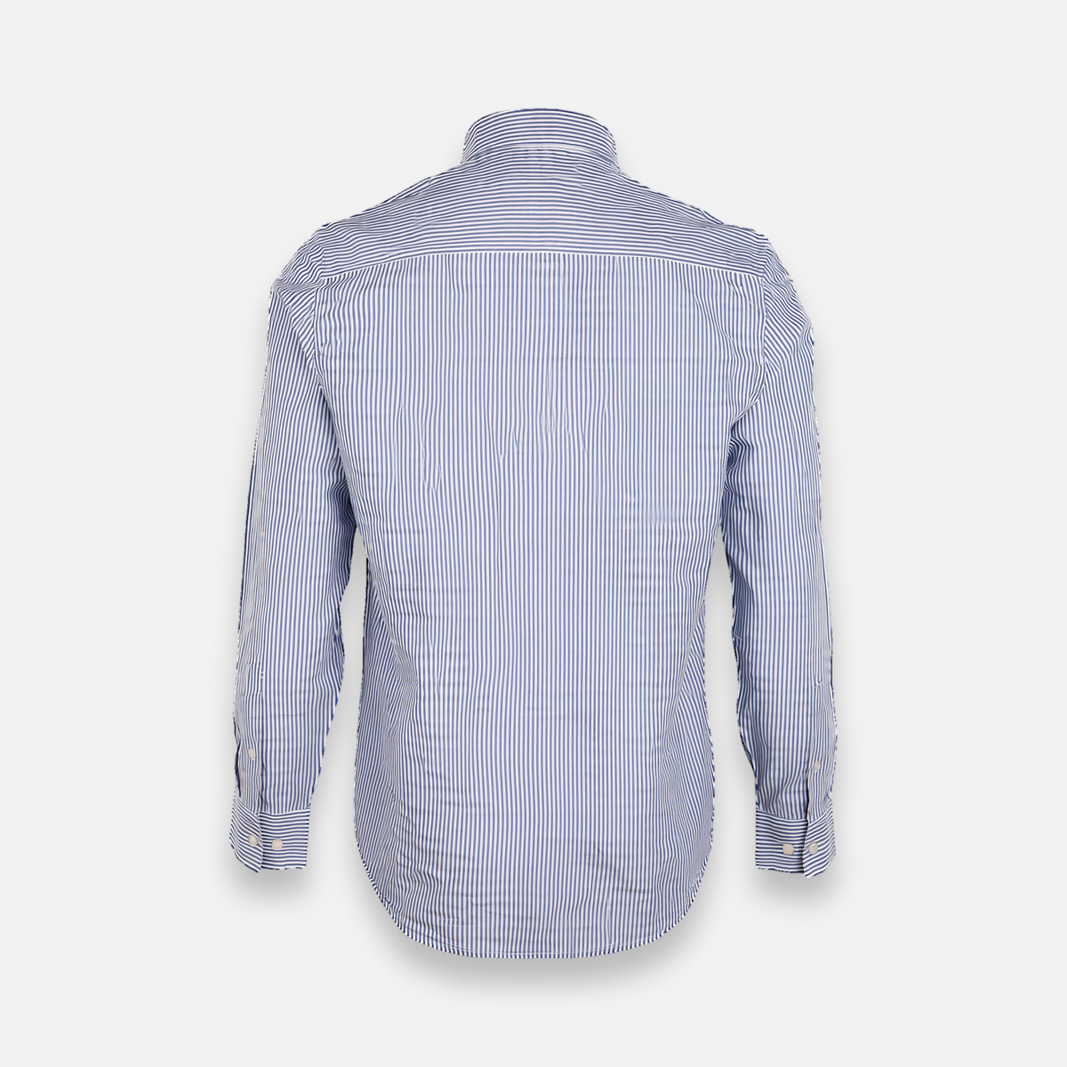 Men Striped Shirt Long Sleeve