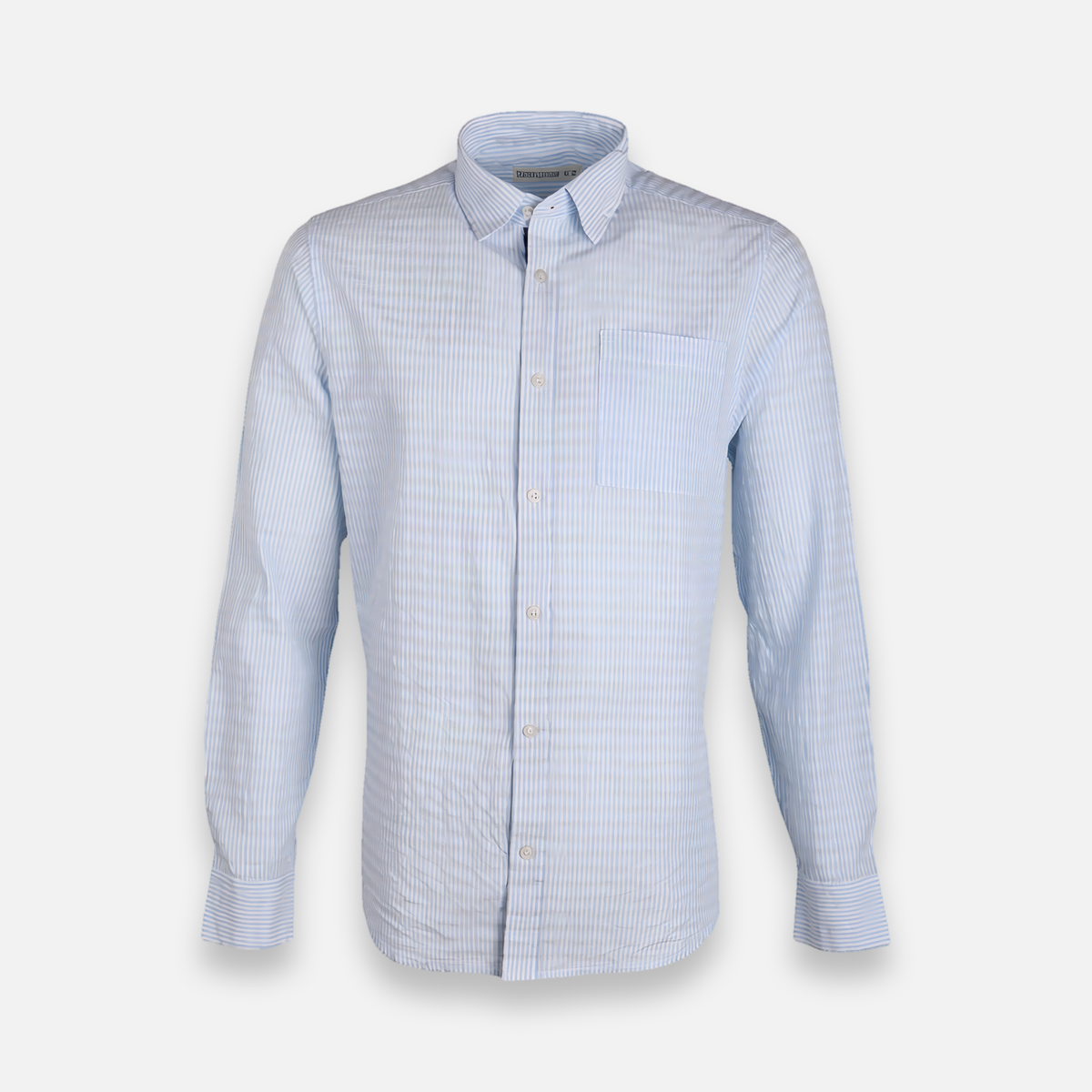 Men Striped Shirt Long Sleeve