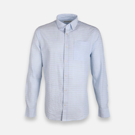 Men Striped Shirt Long Sleeve