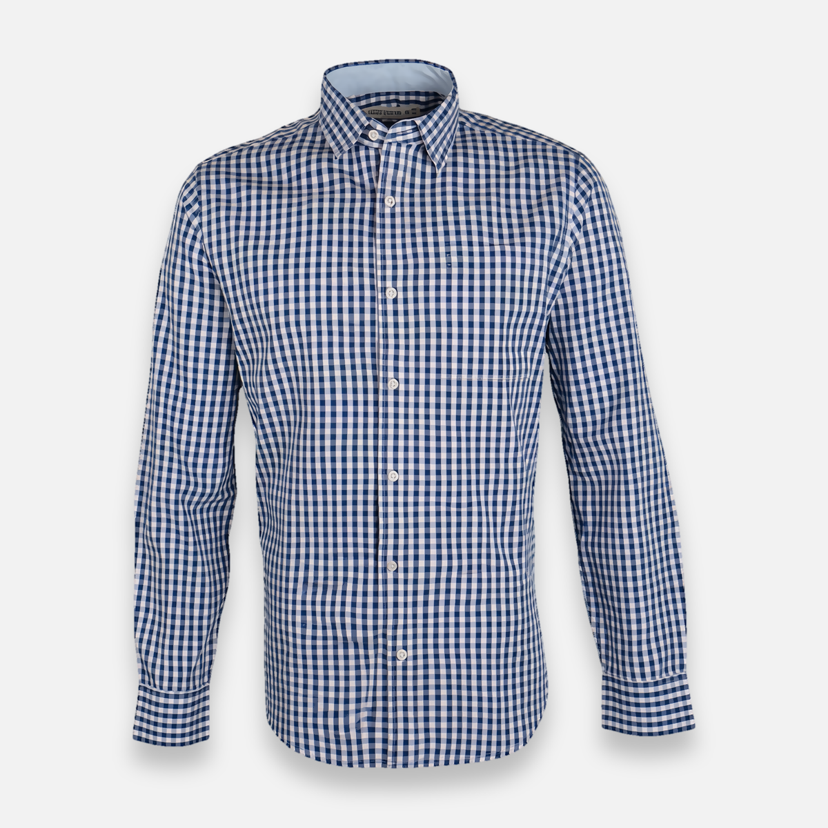 Men Check Shirt Long Sleeve