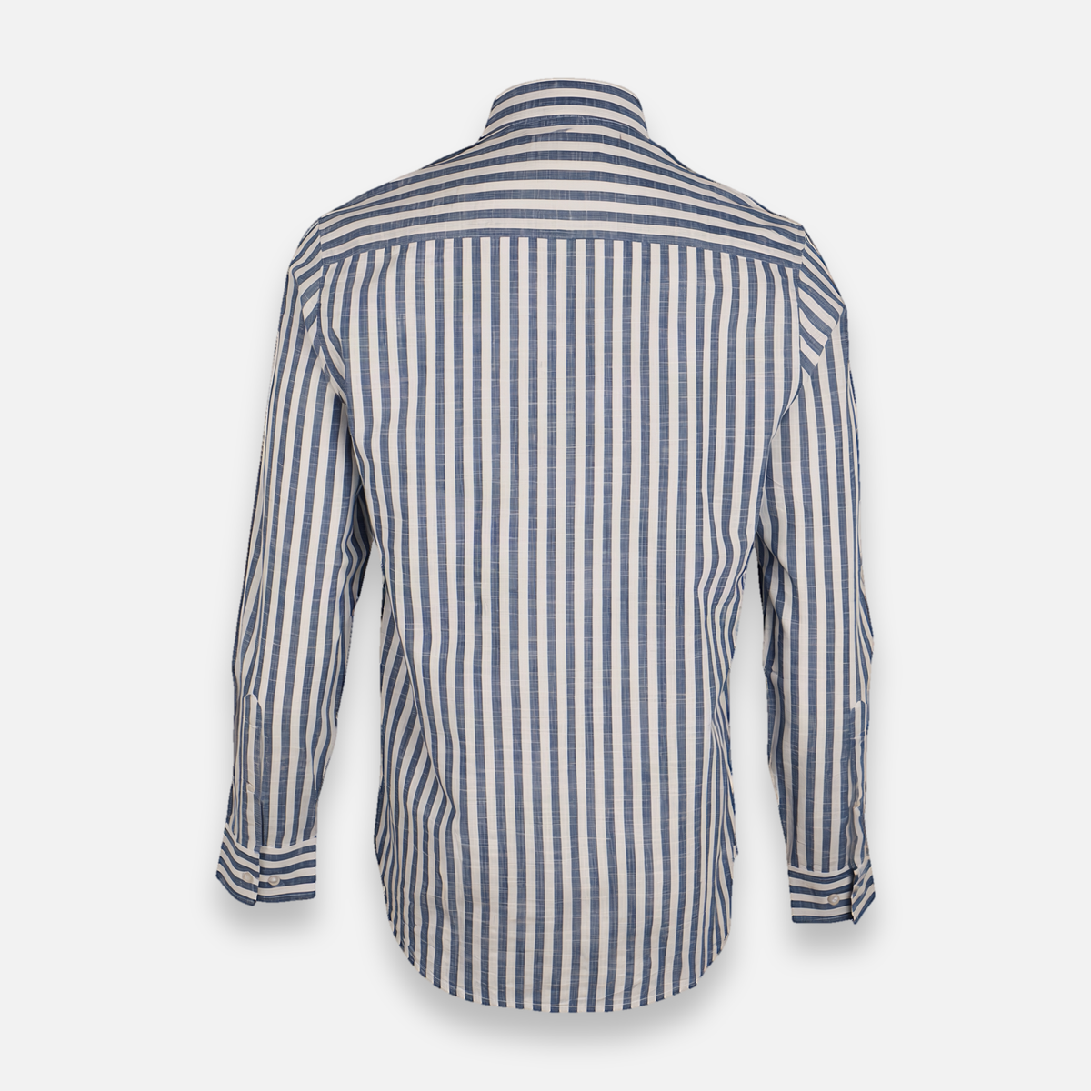 Men Striped Shirt Long Sleeve