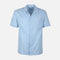 Men Woven Plain Short Sleeve Shirt 