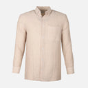 Men Woven Plain Short Sleeve Shirt 