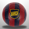 Fc Barcelona Machine Stitched Football