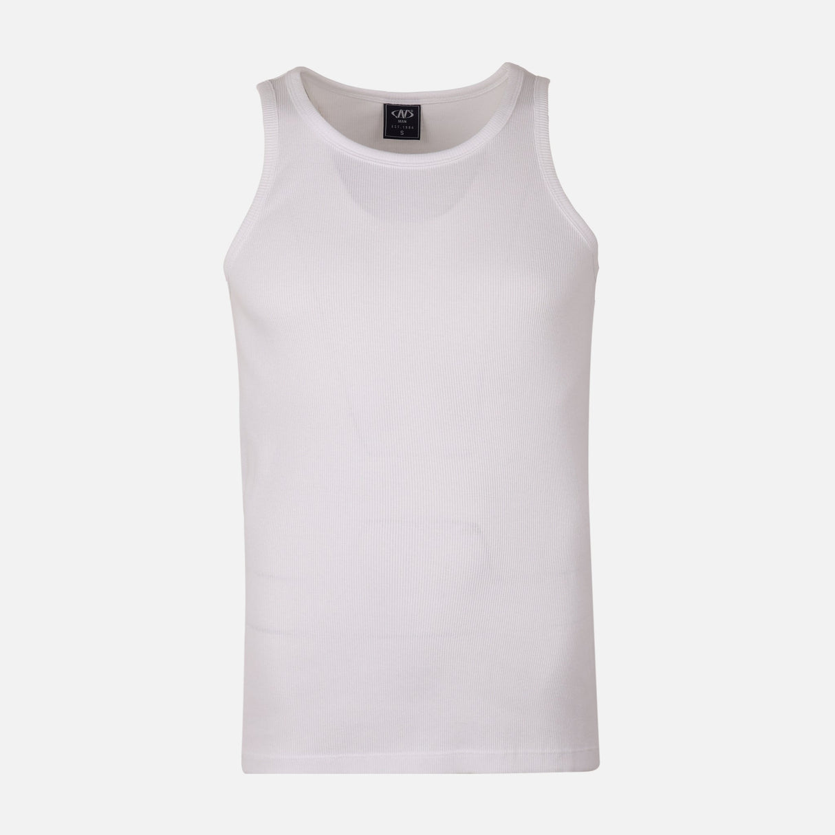 Men Basic Ribbed Tank Top