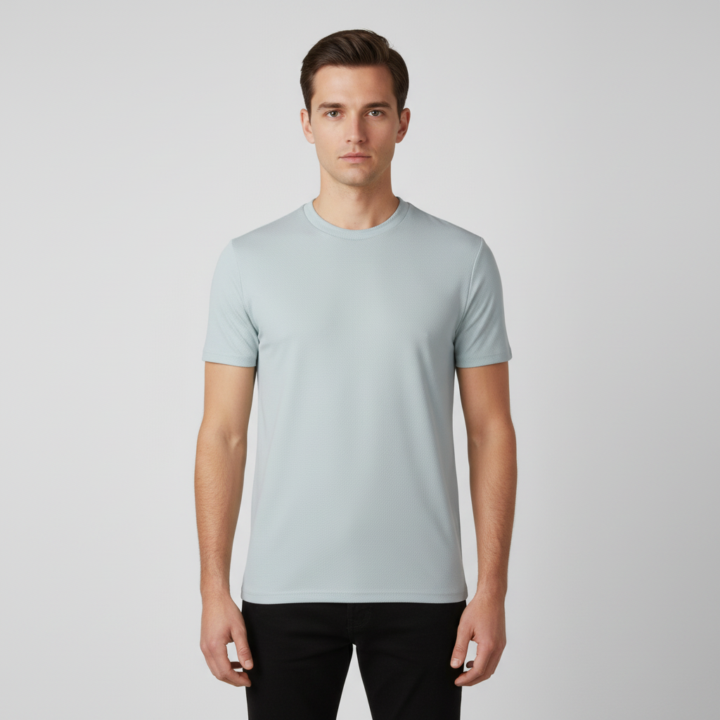 Men T-Shirt Round Neck