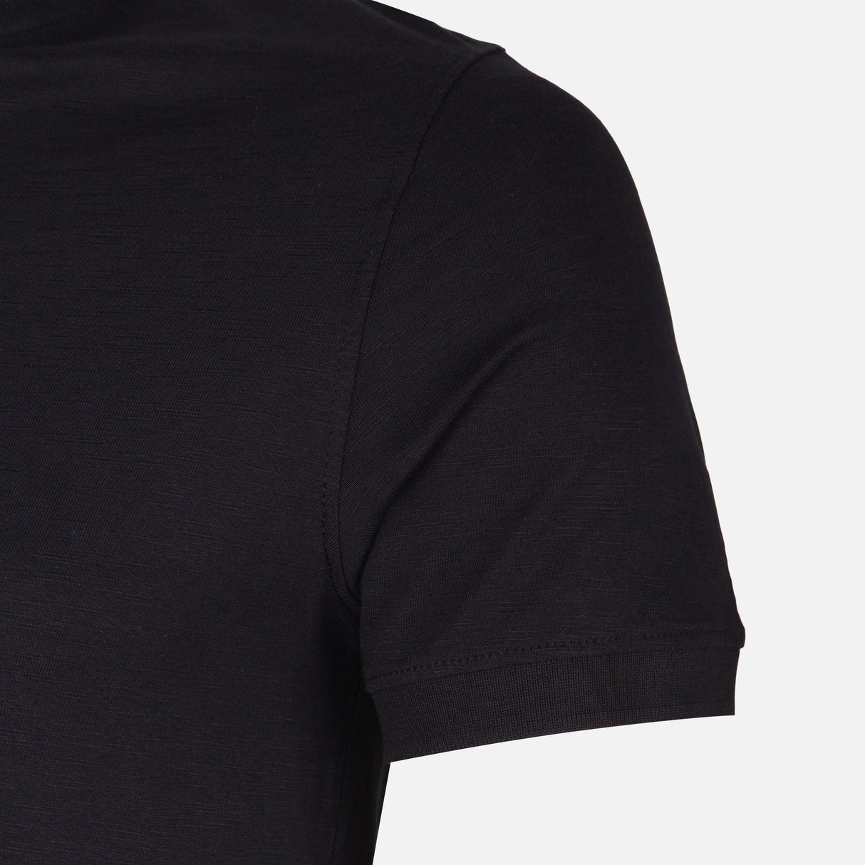 Men Basic Slub Short Sleeve Henley T-Shirt