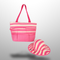 Ladies Fashion Beach Bag&Hat Set