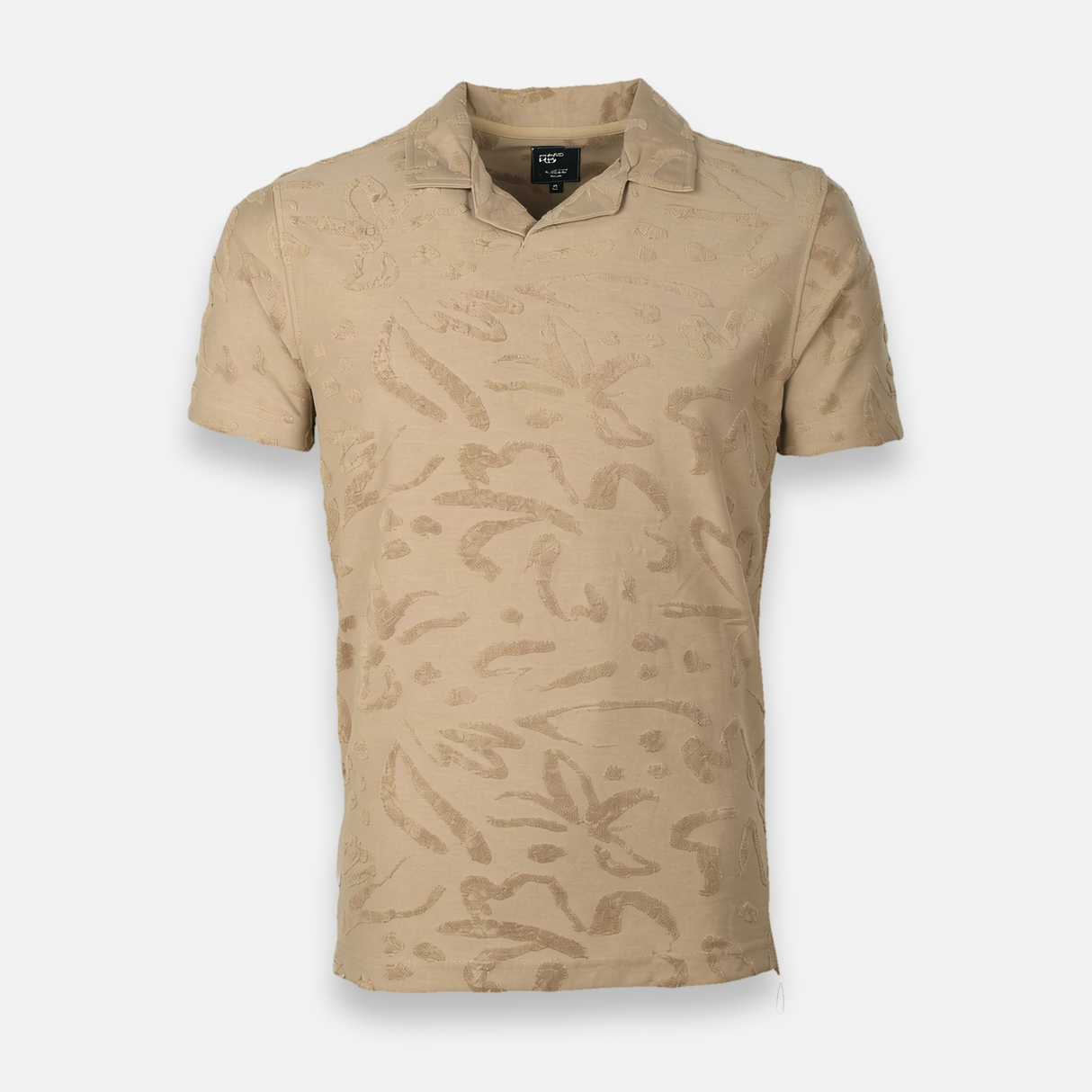 Men Jacquard Polo
