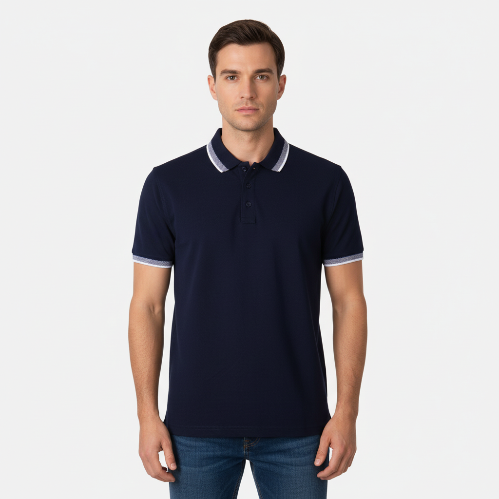 Men Short Sleeve Polo