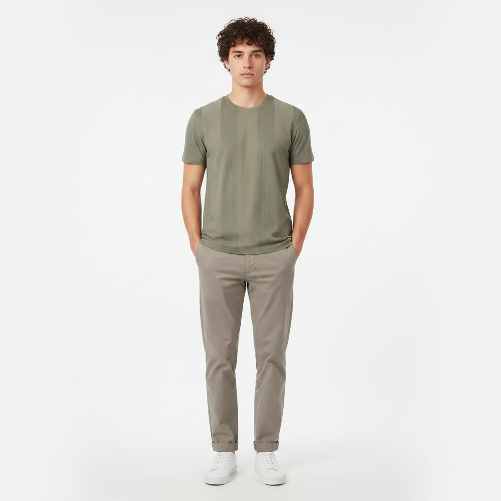Men T-Shirt Round Neek