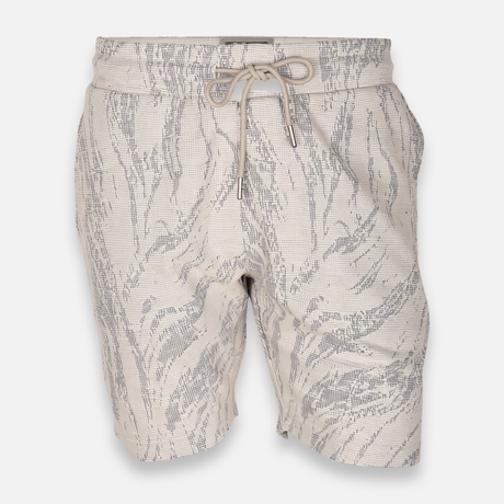Men Jacquard All-Over Print Shorts
