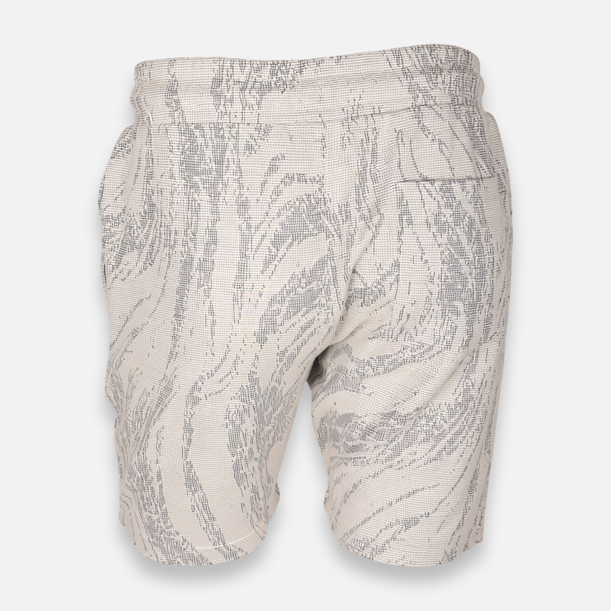 Men Jacquard All-Over Print Shorts