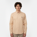Men Linen Shirt Long Sleeve