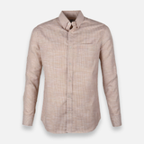 Men Linen Formal Shirts Long Sleeve