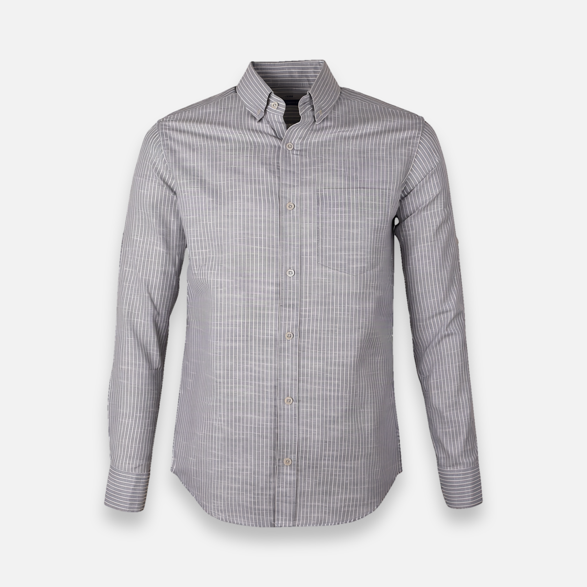 Men Linen Formal Shirts Long Sleeve