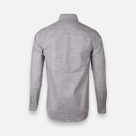 Men Linen Formal Shirts Long Sleeve