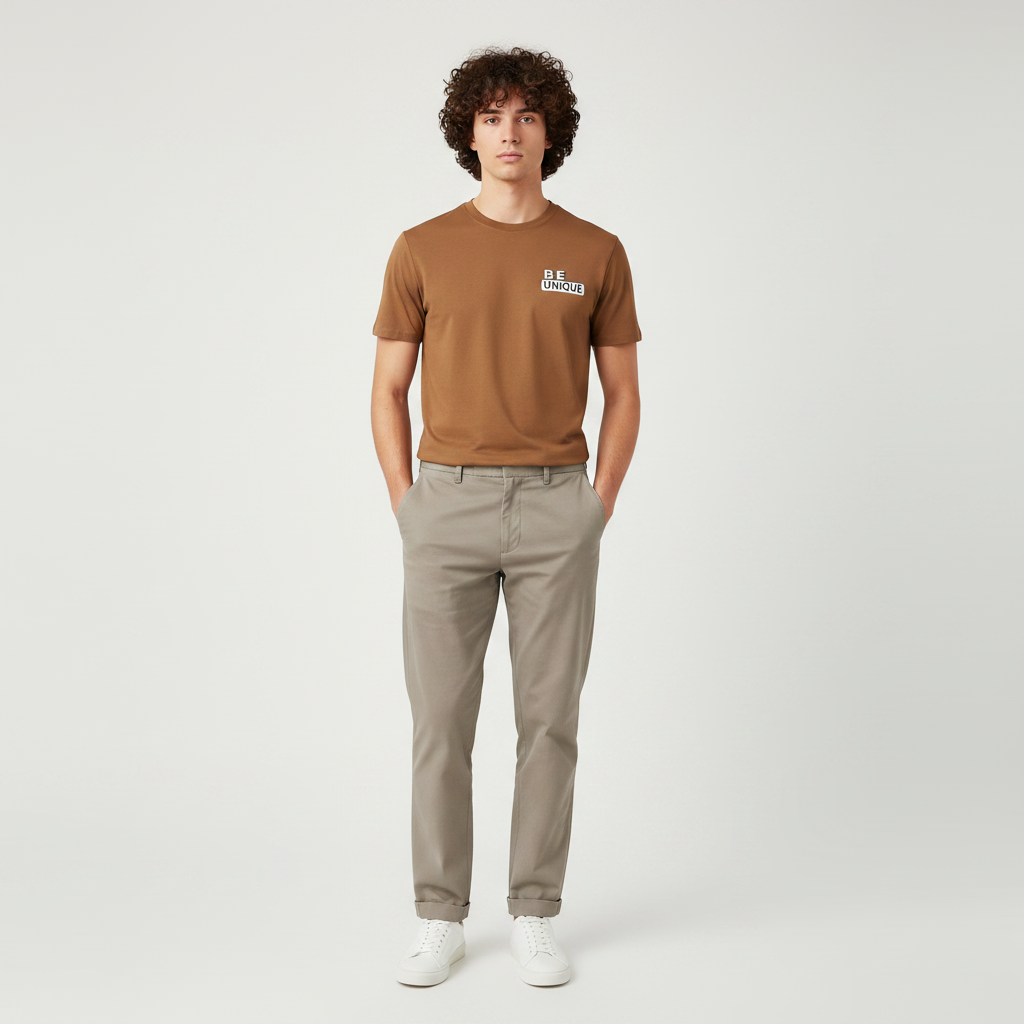 Men T-Shirt Round Neek