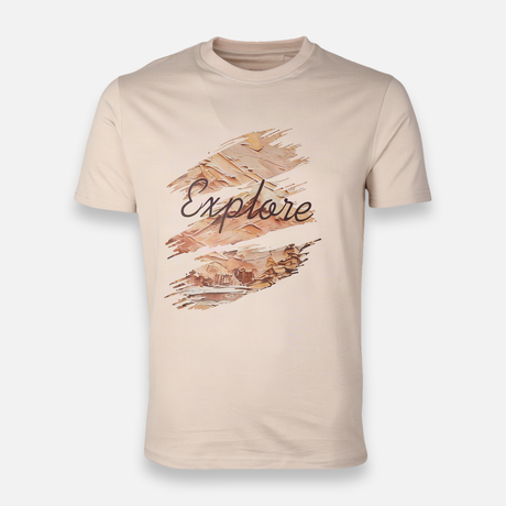 Men T-Shirt Round Neek