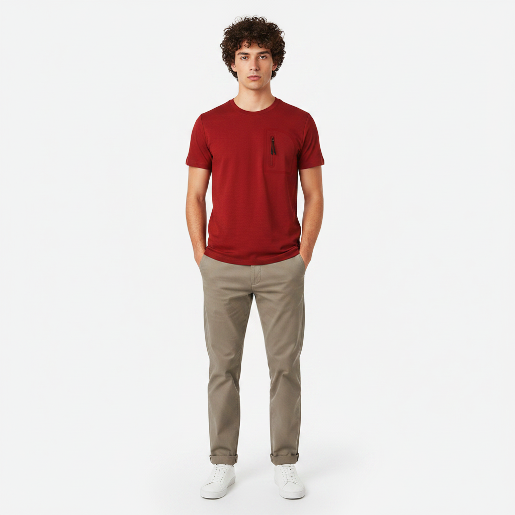 Men T-Shirt Round Neek