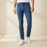 Men Basic Denim Pants Jeans