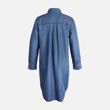 Women Denim Long Shirt